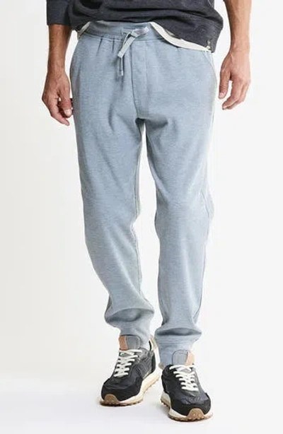 Jachs Brushed Waffle Jogger Pants In Blue