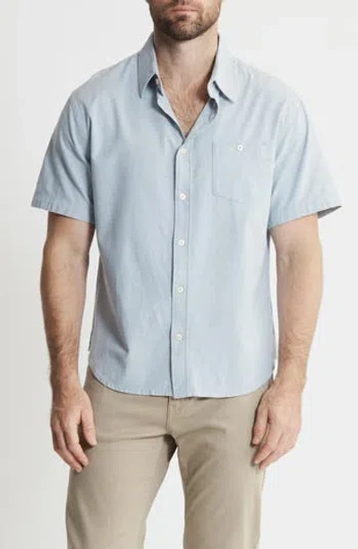 Jachs Classic Oxford Short Sleeve Button-up Shirt