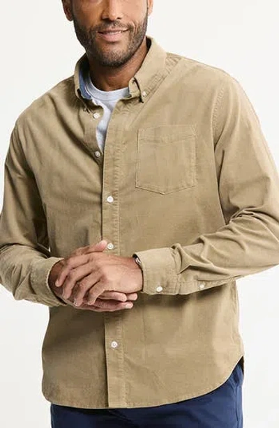 Jachs Corduroy Stretch Shirt Jacket In Multi