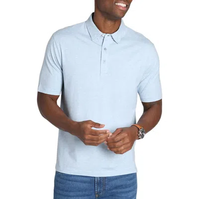 Jachs Cotton Blend Polo In Blue