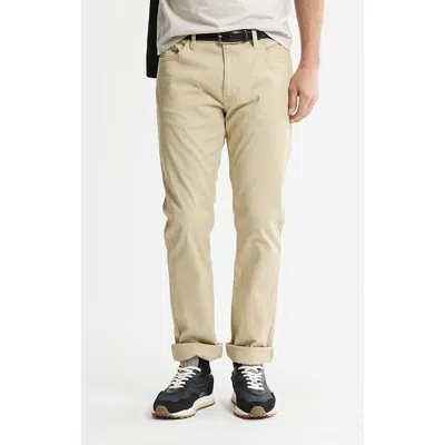 Jachs Cotton Silk Blend Stretch 5-pocket Pants In Gold