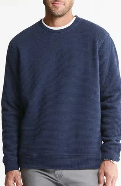 Jachs Faux Fur Lined Crewneck Sweater In Multi