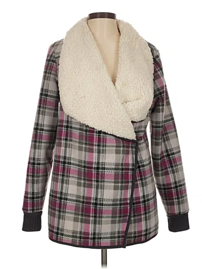 Pre-owned Jachs Girlfriend Coat In Pink