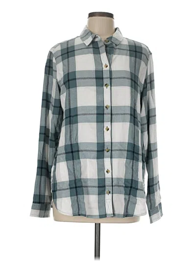 Pre-owned Jachs Girlfriend Long Sleeve Button Down Shirt In Gray