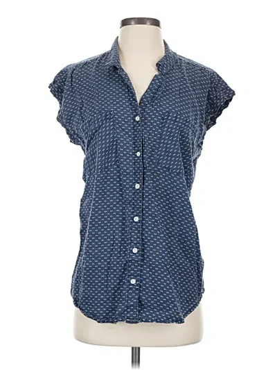 Pre-owned Jachs Girlfriend Short Sleeve Polo Shirt In Blue