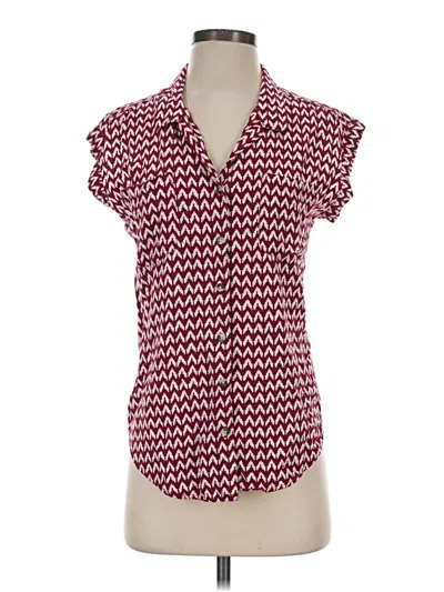 Pre-owned Jachs Girlfriend Short Sleeve Polo Shirt In Red