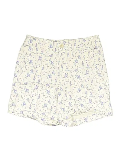Pre-owned Jachs Girlfriend Shorts In Ivory