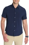 JACHS JACHS GRAVITY SHORT SLEEVE BUTTON-UP SHIRT