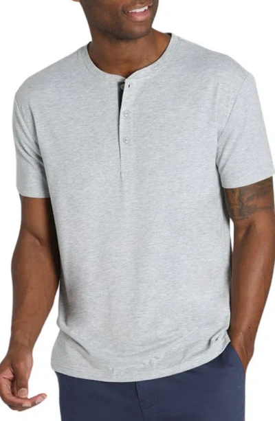Jachs Henley T-shirt In Grey