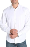 JACHS JACHS KNIT BUTTON-UP SHIRT