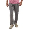 Jachs Linen Blend Pull-on Pants In Charcoal