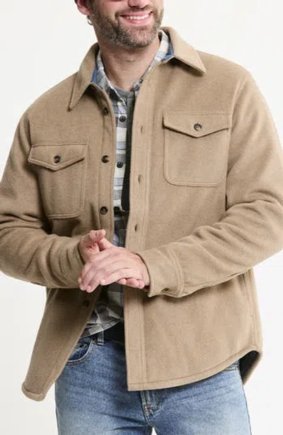 Jachs Luxe Soft Blend Quilt Lined Overshirt In Multi