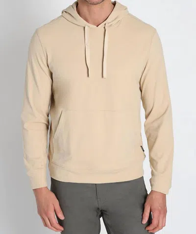 Jachs New York Bedford Ultra Soft Hoodie In Dark Sesame In Neutral