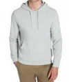 Jachs New York Bedford Ultra Soft Hoodie In Light Stone In Gray