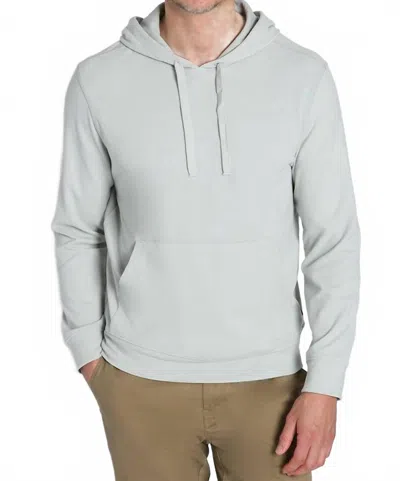 Jachs New York Bedford Ultra Soft Hoodie In Light Stone In Gray