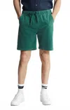 Jachs New York Corduroy Pull On Short In Green In Green