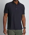 Jachs New York Gravityless Performance Polo In Black In Black