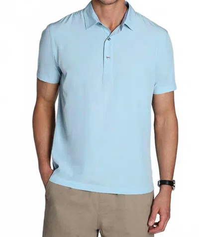 Jachs New York Gravityless Performance Polo In Light Blue