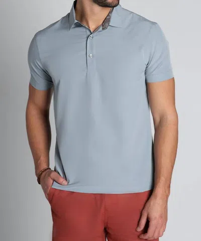 Jachs New York Gravityless Performance Polo In Light Grey In Gray