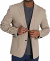 Jachs New York Hudson Stretch Twill Blazer In Tan In Neutral