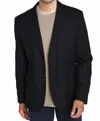 Jachs New York Marquis Stretch Blazer In Navy In Black