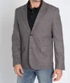 Jachs New York Marquis Stretch Blazer In Brown Marquis In Brown