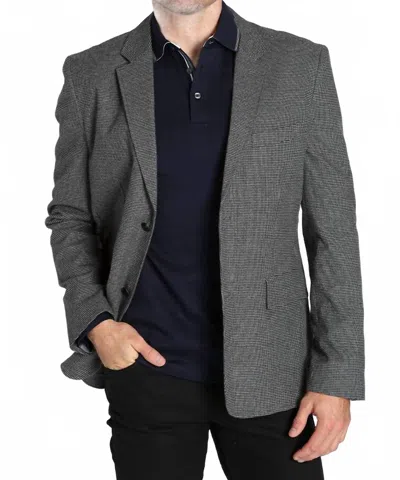 Jachs New York Marquis Stretch Blazer In Grey In Gray
