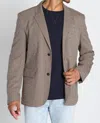 Jachs New York Marquis Stretch Blazer In Tan In Gray