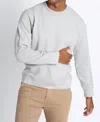 Jachs New York Ottoman Kent Soft Touch Crewneck Sweater In Grey In Gray