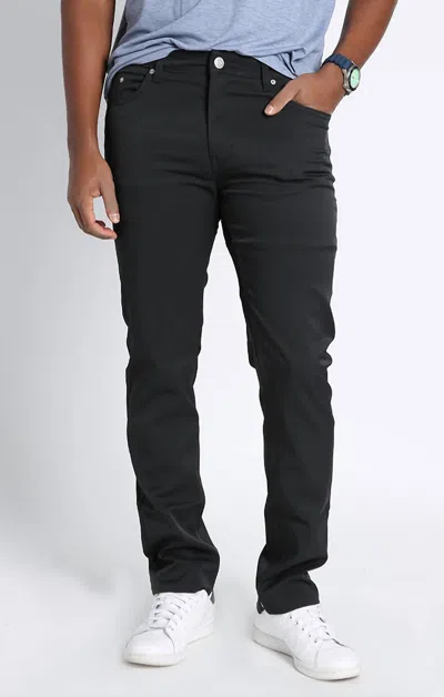 Jachs New York Poly Spandex Performance Tech Pants In Black