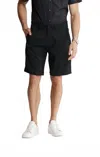 Jachs New York Poly Spandex Performance Tech Short In Black In Black