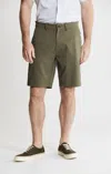 Jachs New York Poly Spandex Performance Tech Short In Olive In Green