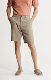 Jachs New York Stretch Twill Blend Chino Short In Taupe In Neutral