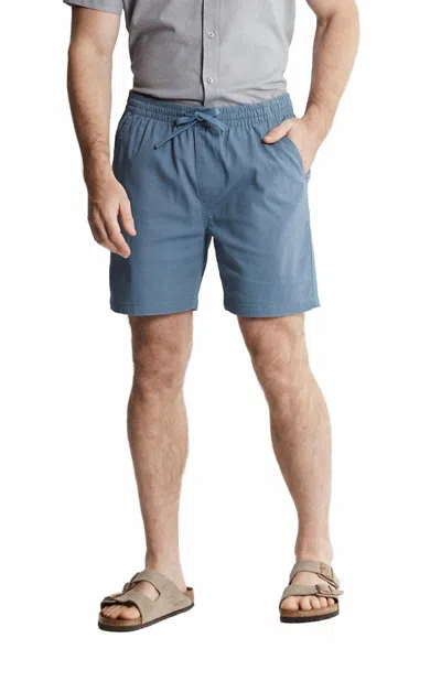 Jachs New York Twill Pull On Short In Blue
