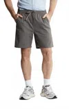 Jachs New York Twill Pull On Short In Grey In Gray