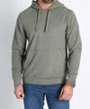Jachs New York Ultra Soft Hoodie In Light Olive In Gray