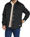 Jachs New York Windsor Performance Shirt Jacket In Black In Black