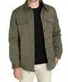 Jachs New York Windsor Performance Shirt Jacket In Olive In Green