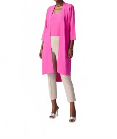 Jachs New York Women's Light Viscose Nylon Cover Up In Ultra Pink