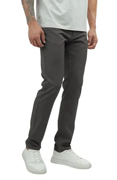 Jachs Performance Tech Pants In Dark Grey