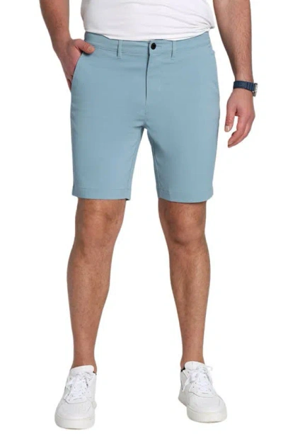 Jachs Performance Tech Shorts In Light Blue