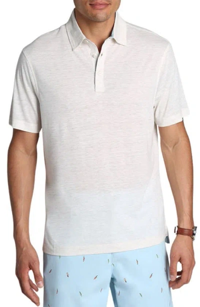 Jachs Solid Polo In White