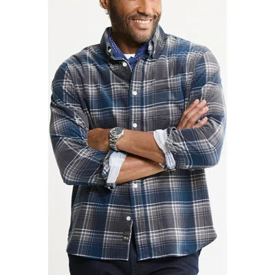Jachs Stretch Corduroy Shirt Jacket In Blue