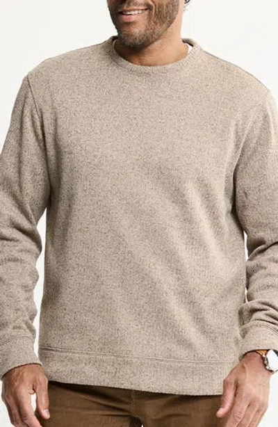 Jachs Stretch Fleece Crewneck Sweater In Neutral