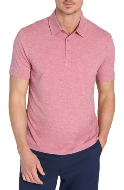 Jachs Stretch Polo In Red
