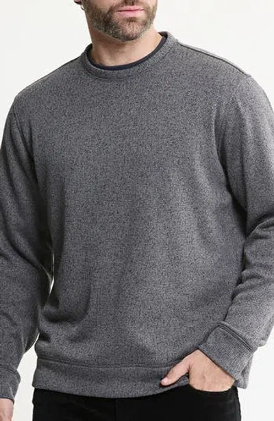 Jachs Sweater Fleece Crewneck In Gray