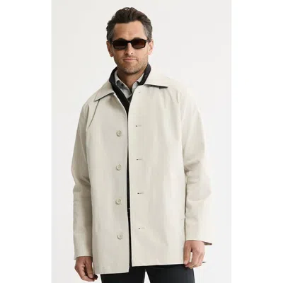 Jachs Tech Twill Mott Coat In Gray