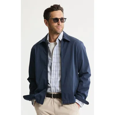 Jachs Tech Twill Zip Up Jacket In Multi