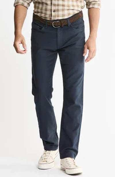 Jachs Twill 5-pocket Pants In Blue