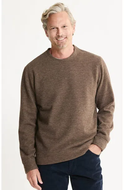 Jachs Wool Blend Knit Crewneck In Brown
